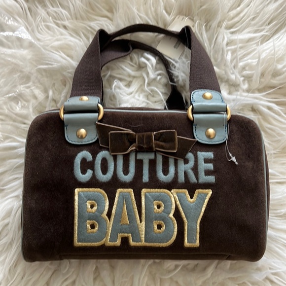 Juicy Couture Bags Nwt Juicy Couture Baby Y2k Terry Cloth Baby Bag Poshmark